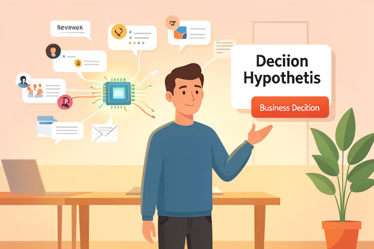 How to Turn Customer Feedback Into Ecommerce Decisions With AI